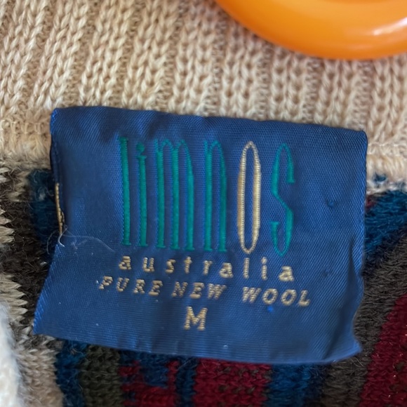 Vintage Australian Limnos Wool Sweater - Picture 7 of 7